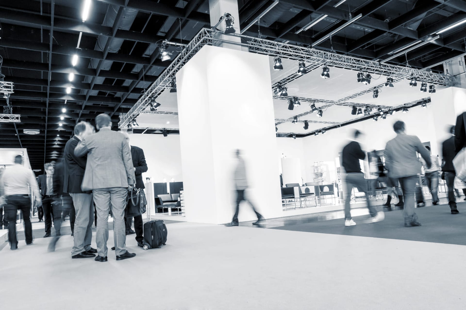 business-people-walking-trade-show-booths-fair-hall-ideal-websites-magazines-layouts